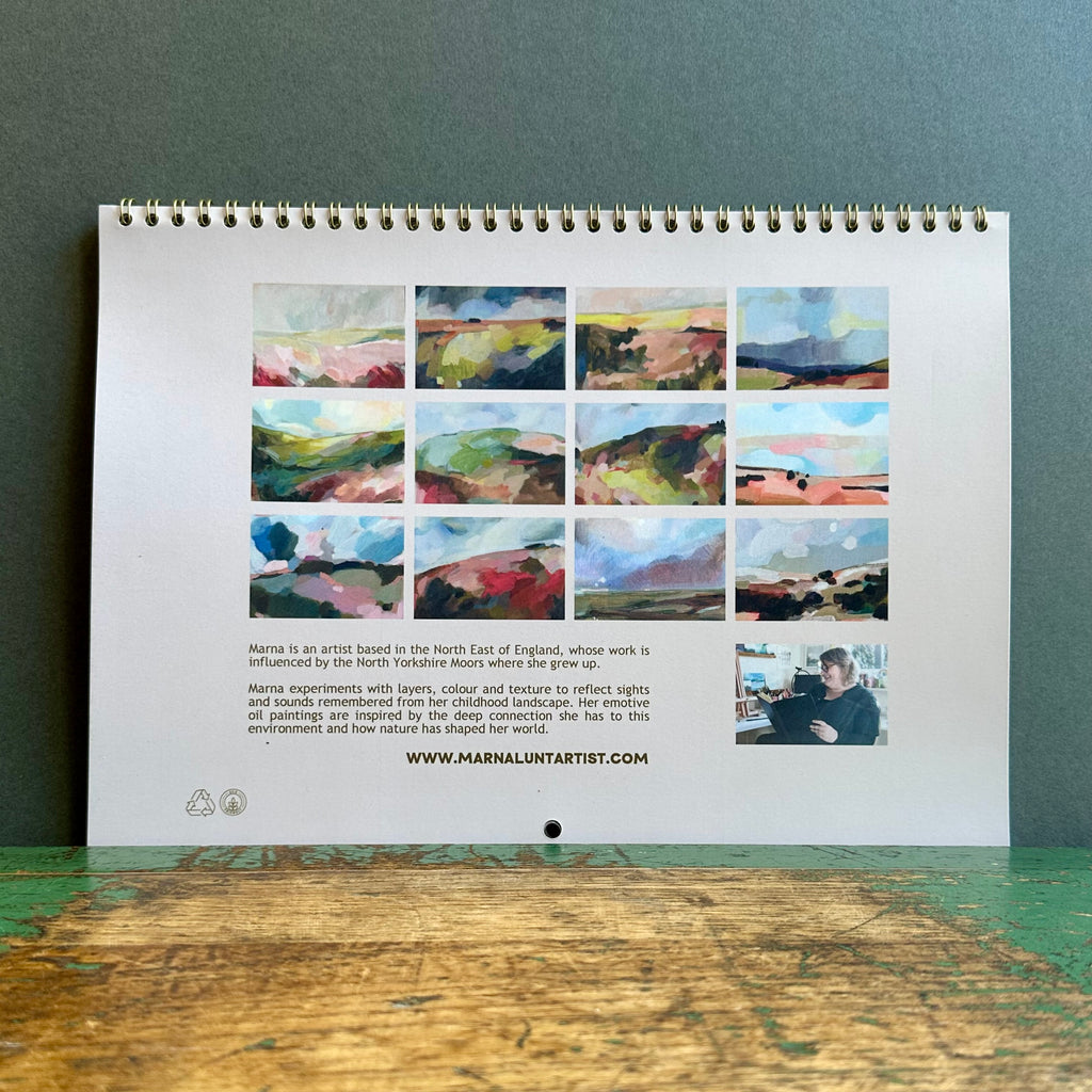 Marna Lunt A4 Calendar 2026