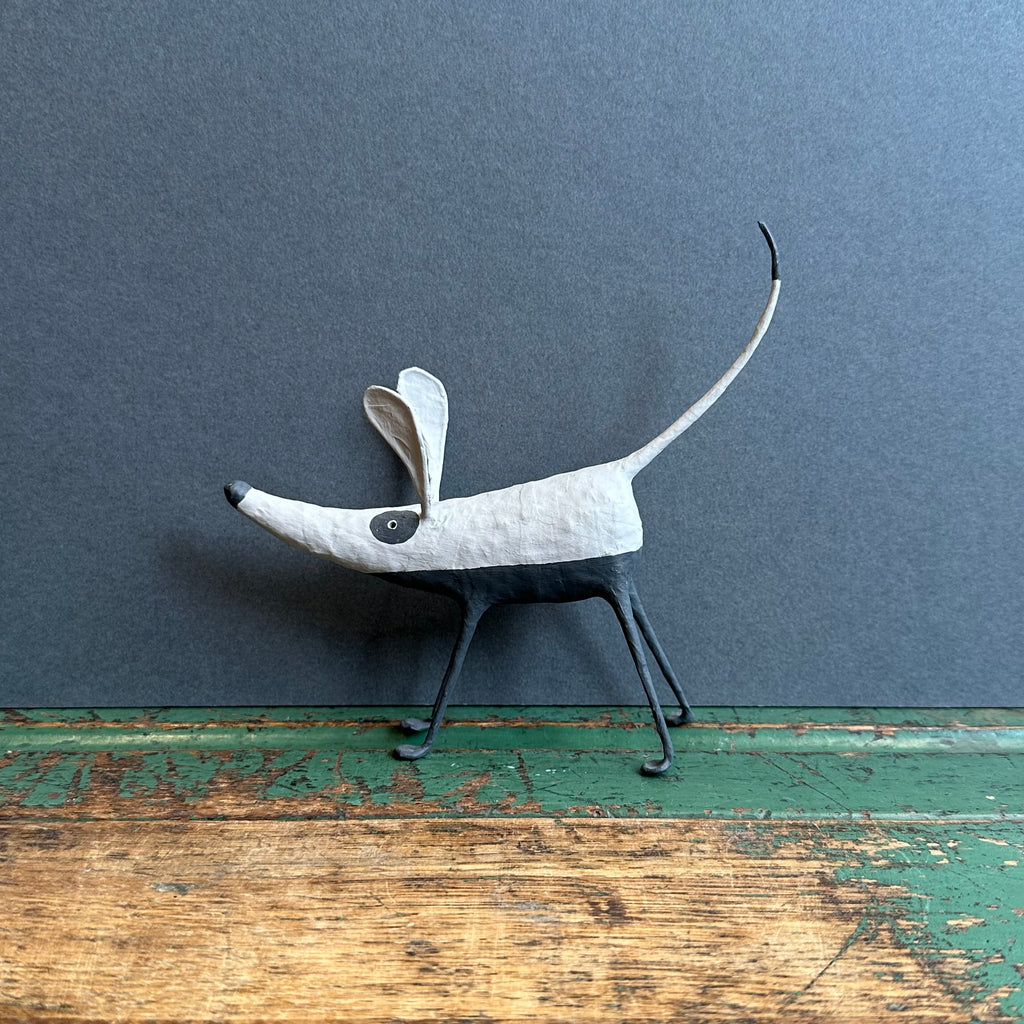 Paper Mache Sculpture ‘Ratty the Dog’