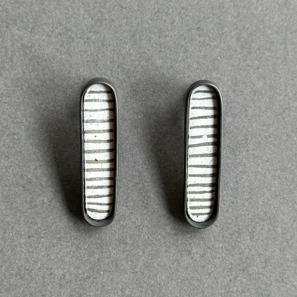 Earrings Lozenge Studs