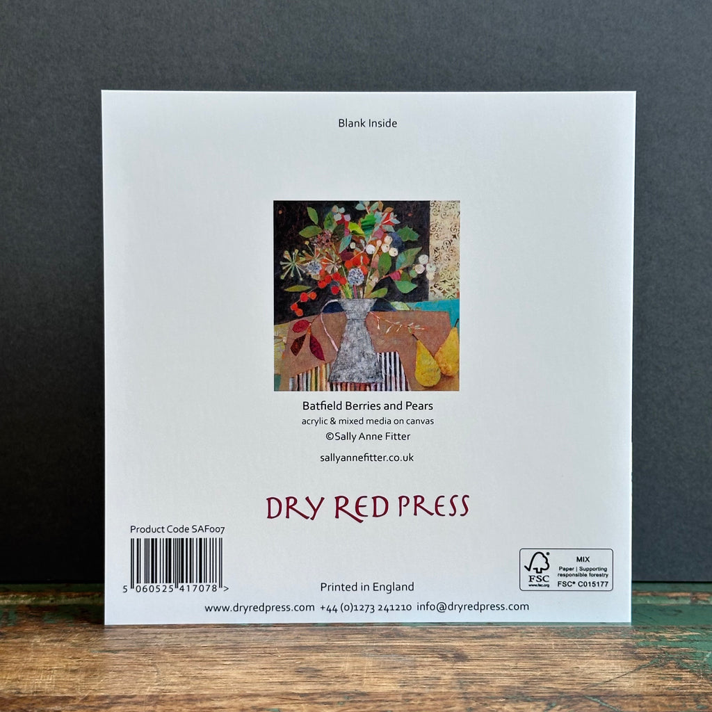 G/Card - Sally Anne Fitter- Batfield Berries & Pears