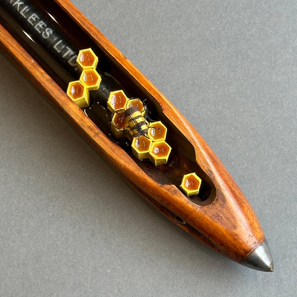 Mixed Media Wild Hive Shuttle #381