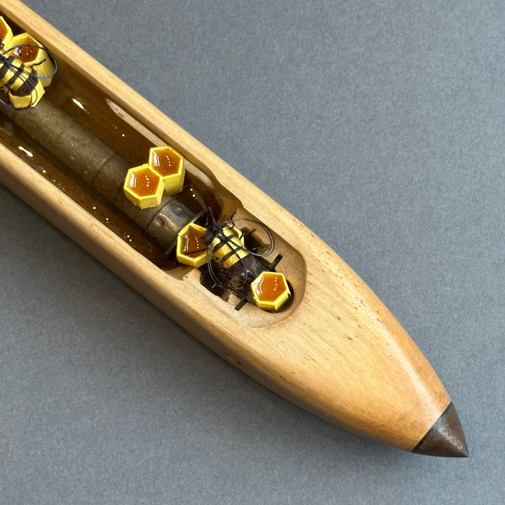 Mixed Media Wild Hive Shuttle #428