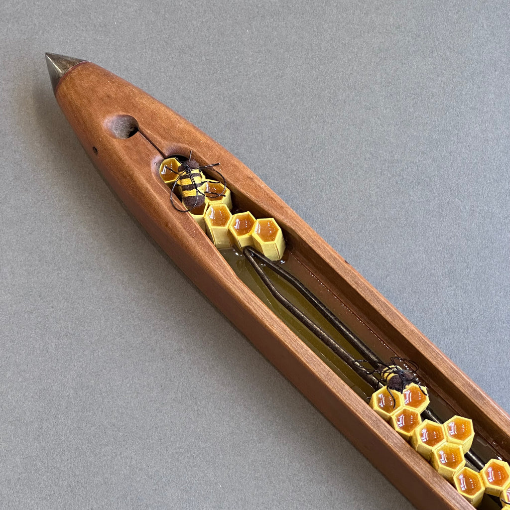 Mixed Media Wild Hive Shuttle #389