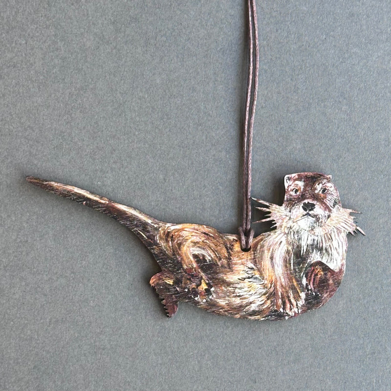 Wooden Decoration - Otter