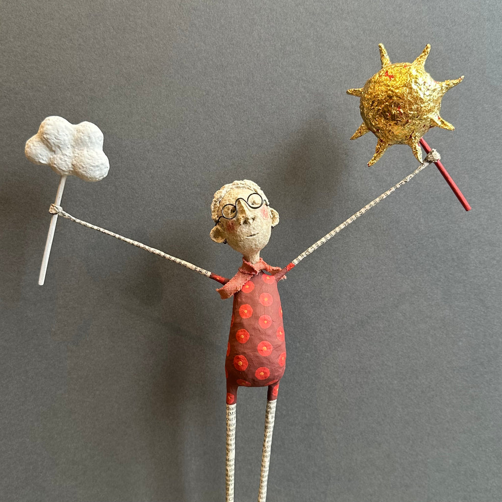 Paper Mache Sculpture ‘Ned’