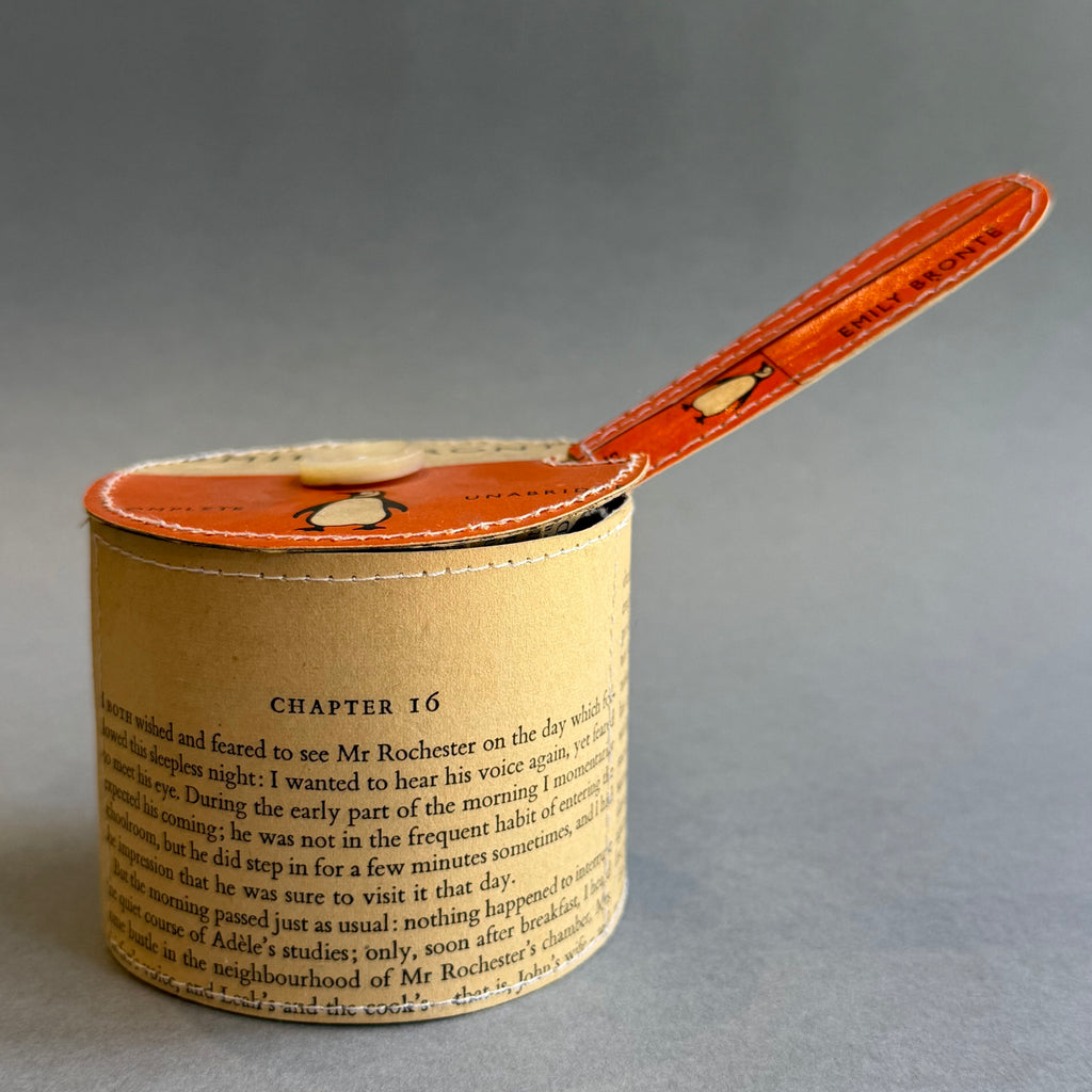 Paper Sugar Pot & Spoon - Penguin Orange - Brontë