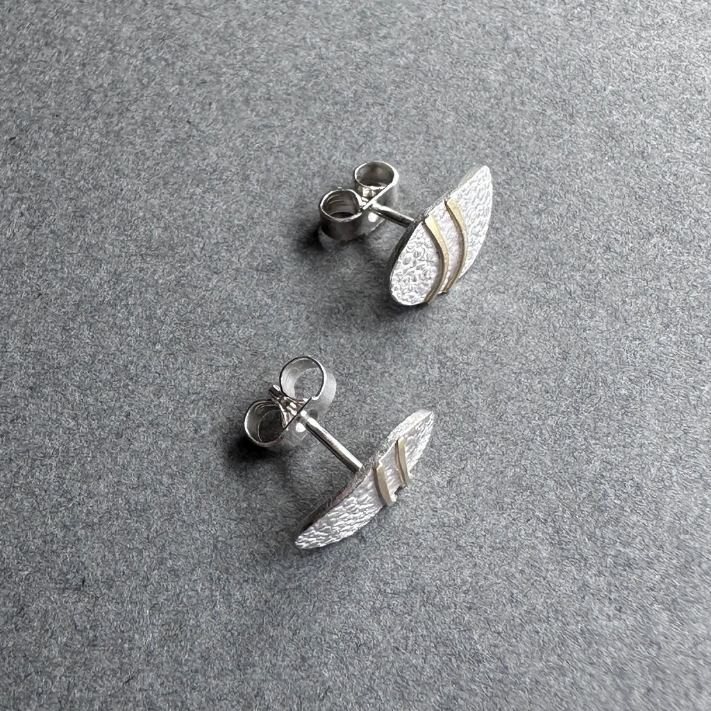 Bug Studs - Silver & Gold