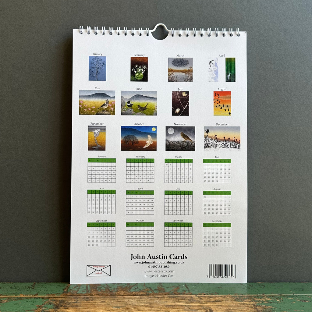 Calendar 2026 ‘Hester Cox’