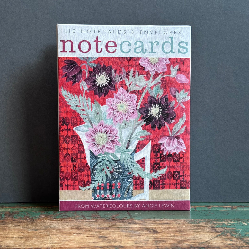 Notecards - Angie Lewin - Brunnera/Hellebore