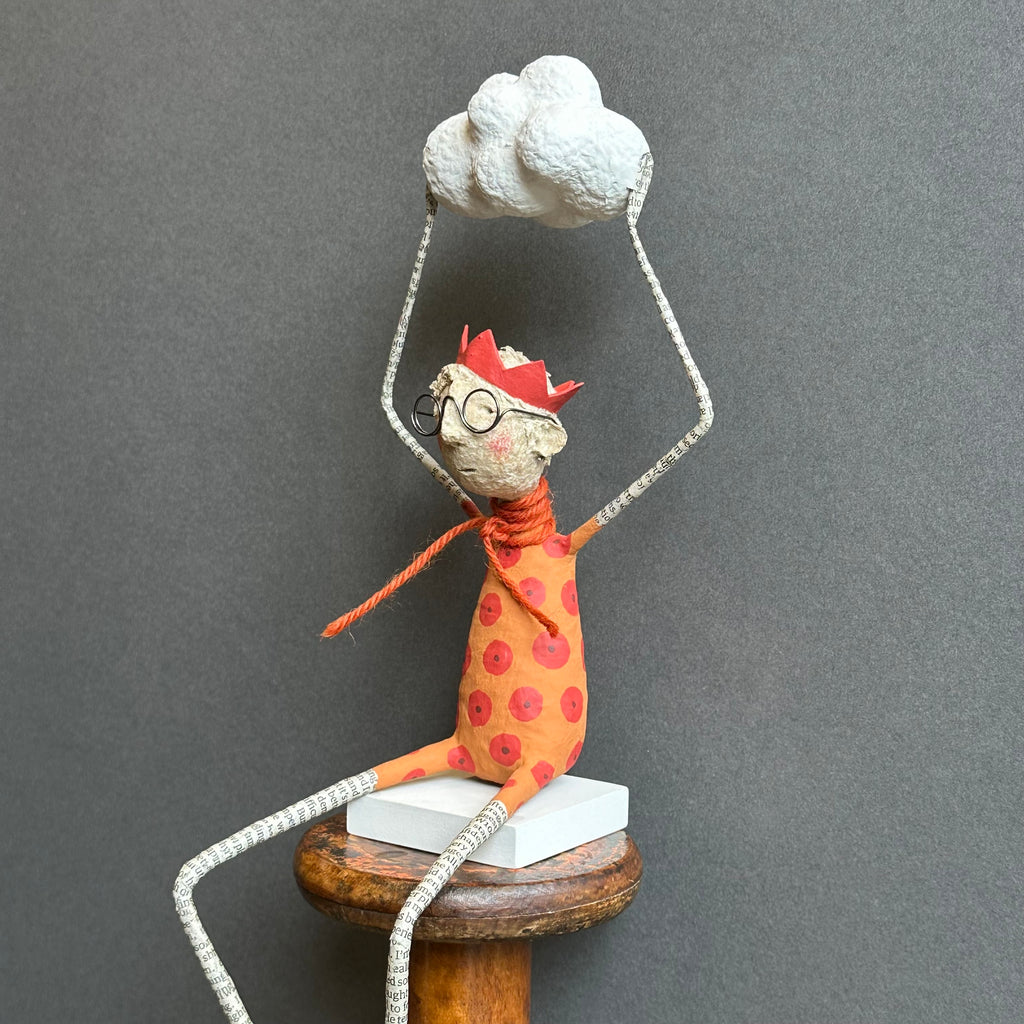 Paper Mache Sculpture ‘Robin’