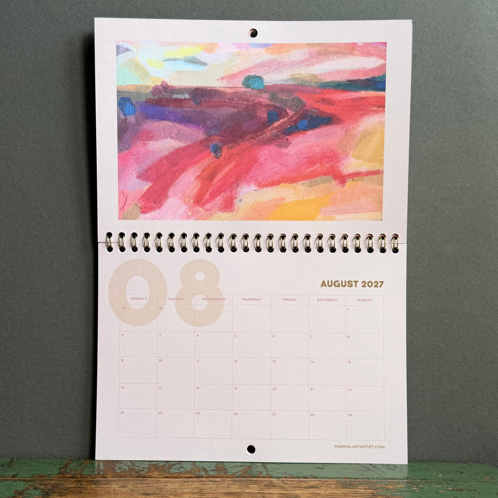 Marna Lunt A5 Calendar 2027