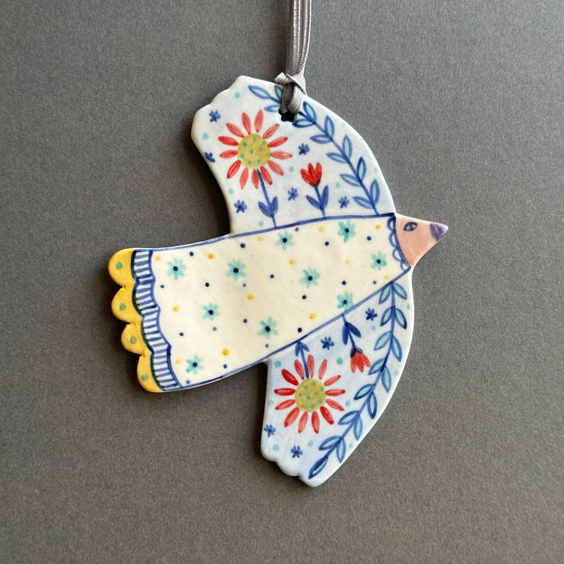 Hanging Folk Bird #E