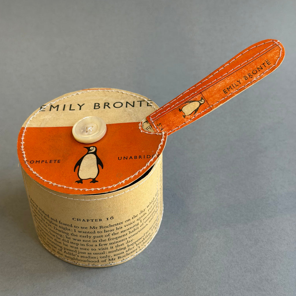 Paper Sugar Pot & Spoon - Penguin Orange - Brontë