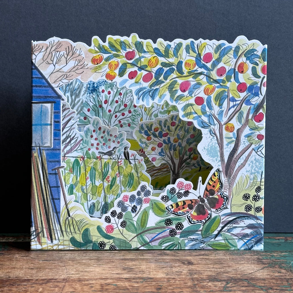Die-Cut Card - Emily Sutton - Orchard Allotment