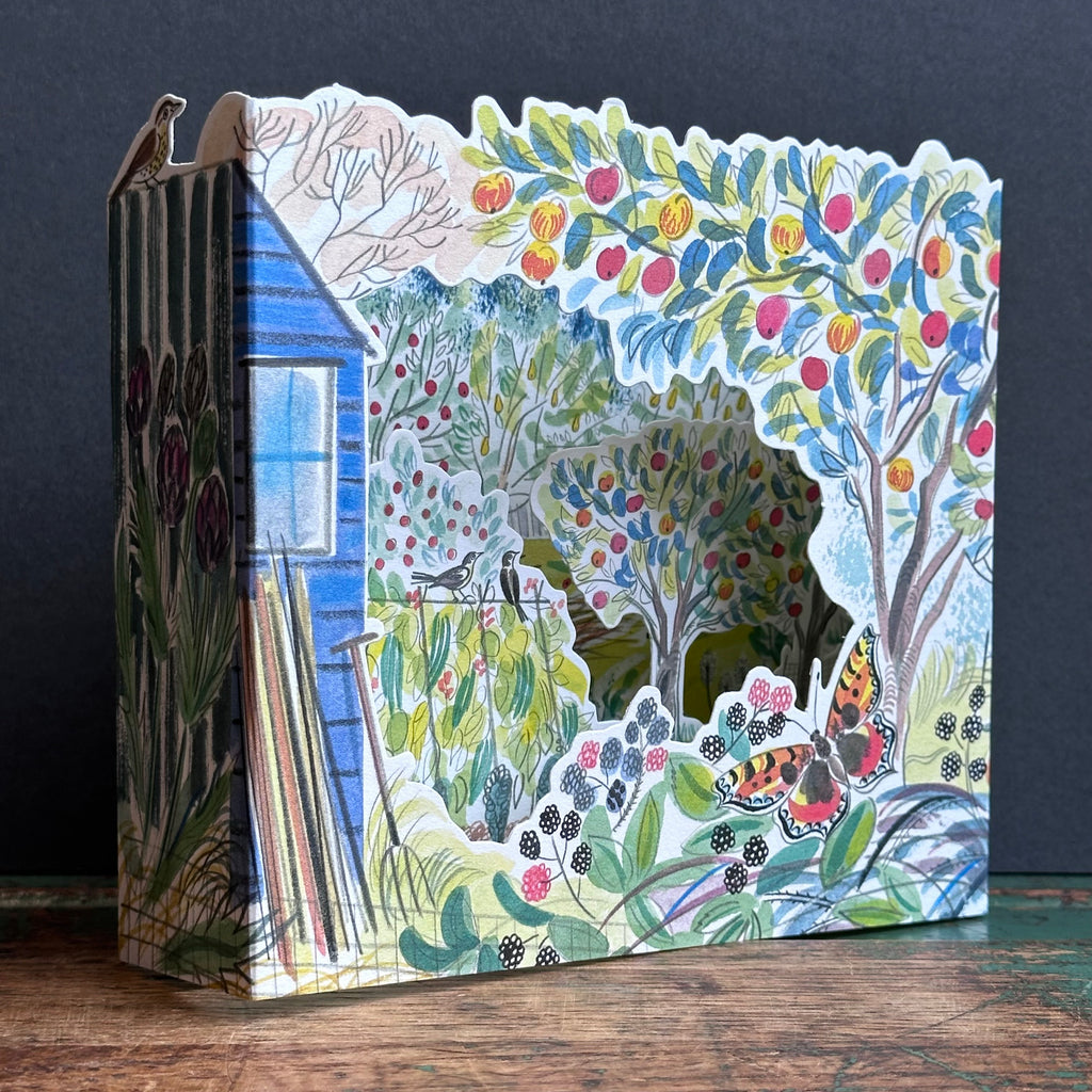 Die-Cut Card - Emily Sutton - Orchard Allotment