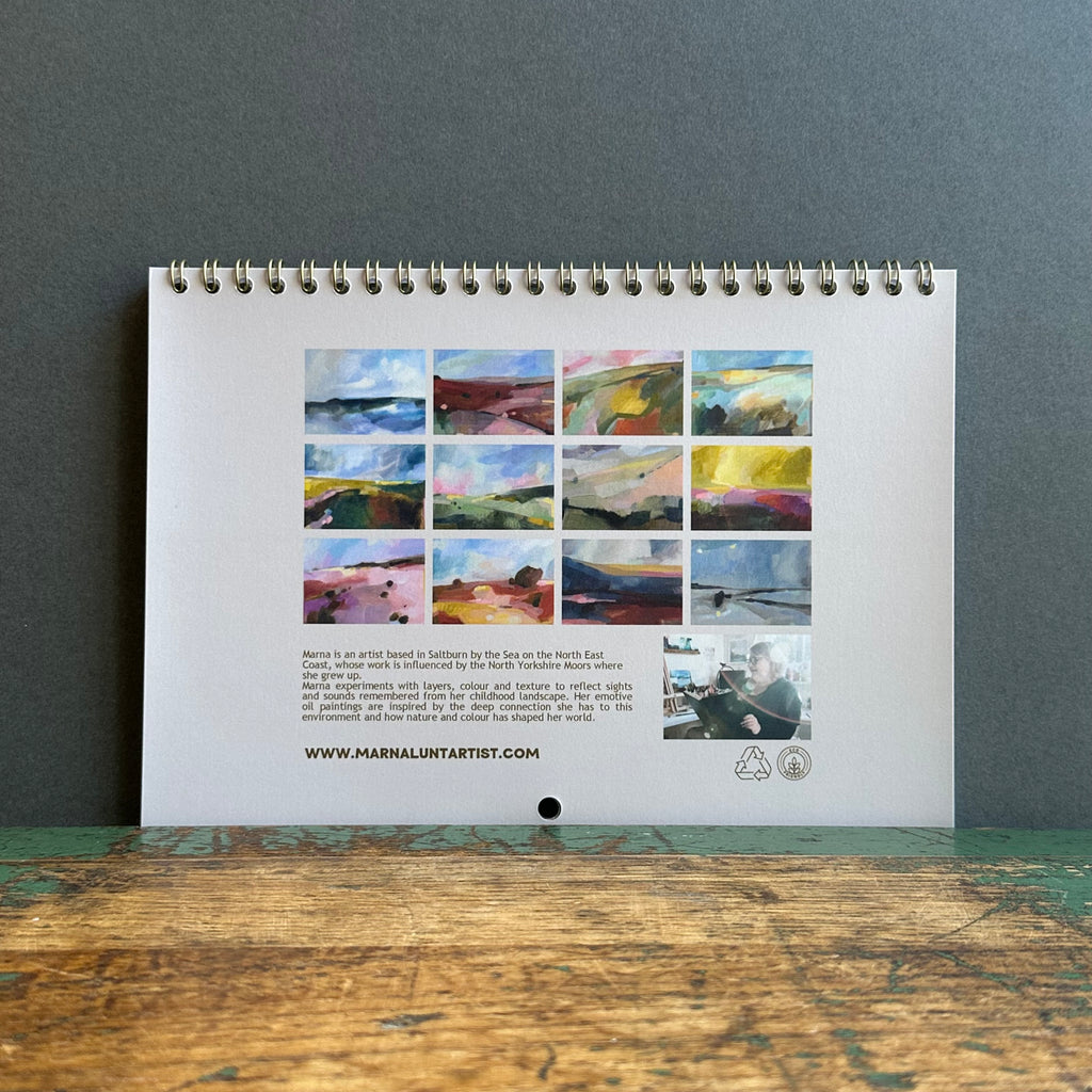 Marna Lunt A5 Calendar 2026