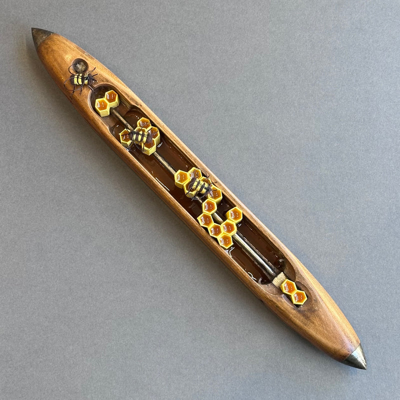 Mixed Media Wild Hive Shuttle #390