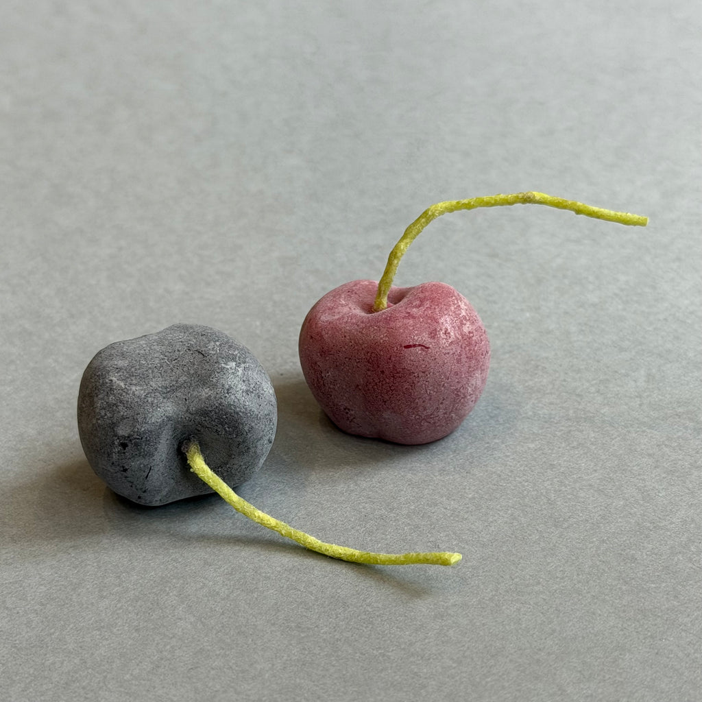 Beeswax Birthday Candles - Cherries