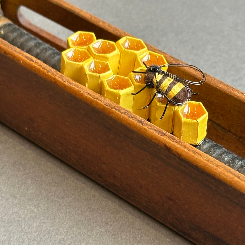 Mixed Media Wild Hive Shuttle #425