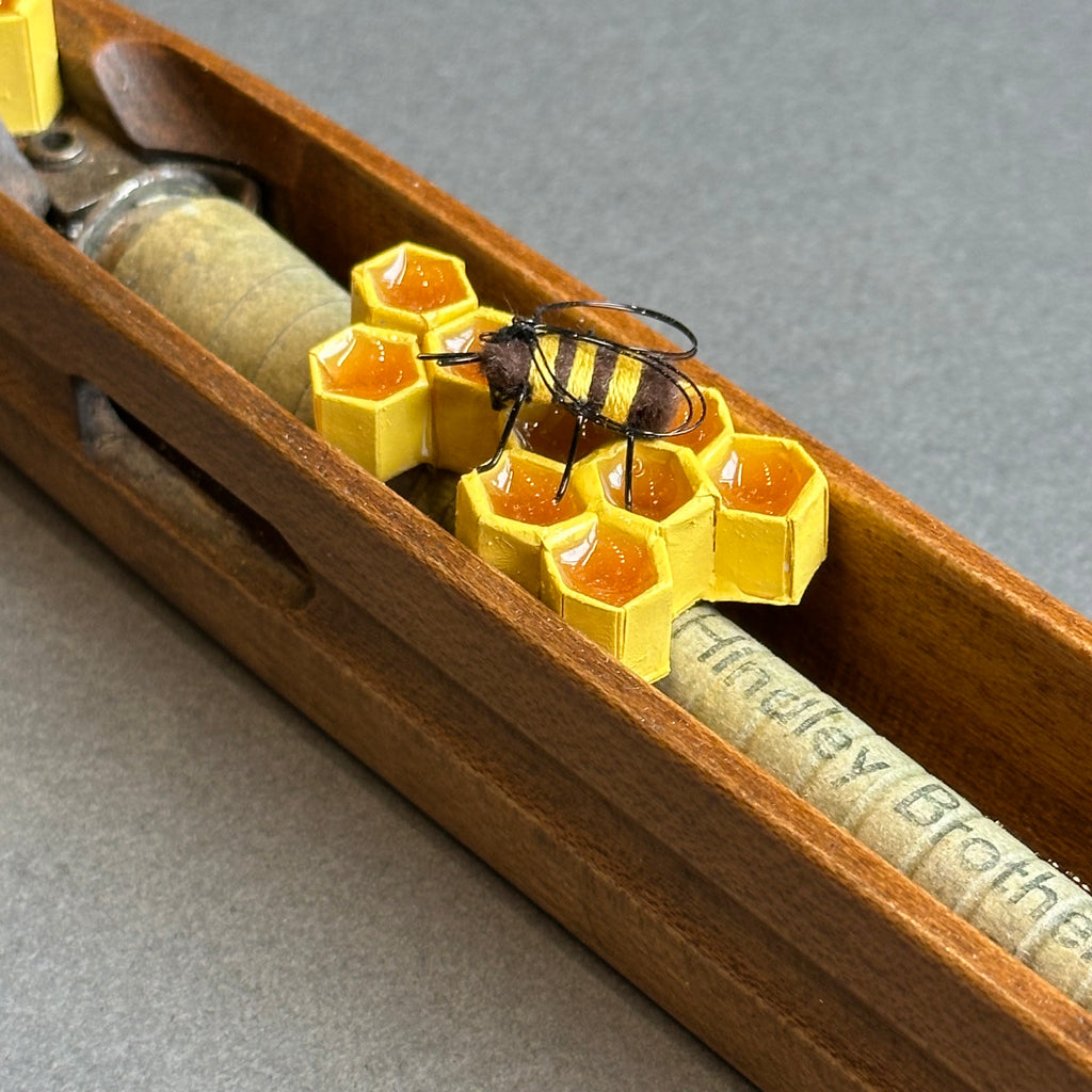 Mixed Media Wild Hive Shuttle #424