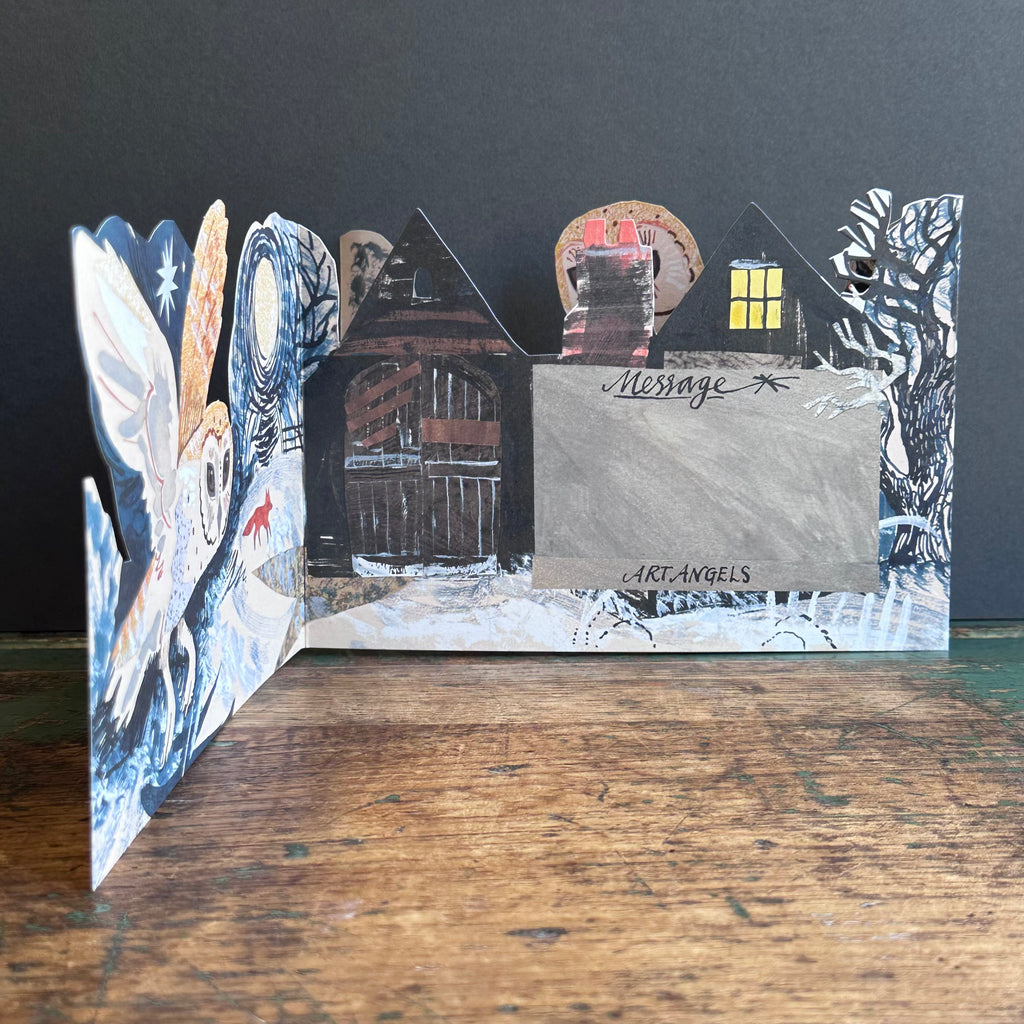 Tri Fold Card - Mark Hearld - Silent Flight