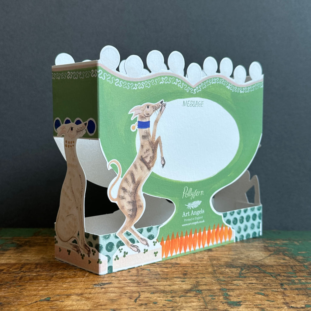 Die-Cut Card - Polly Fern - Roaming Horses