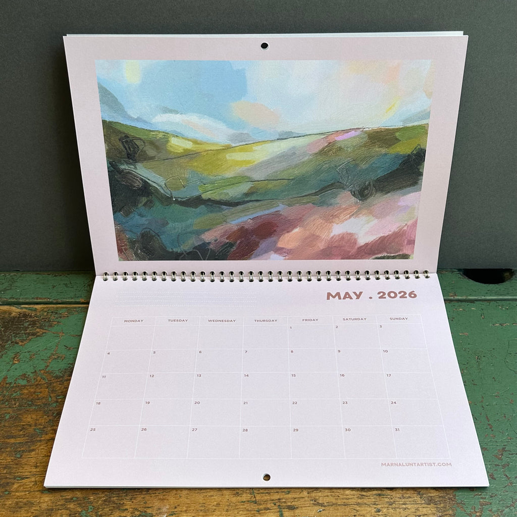 Marna Lunt A4 Calendar 2026