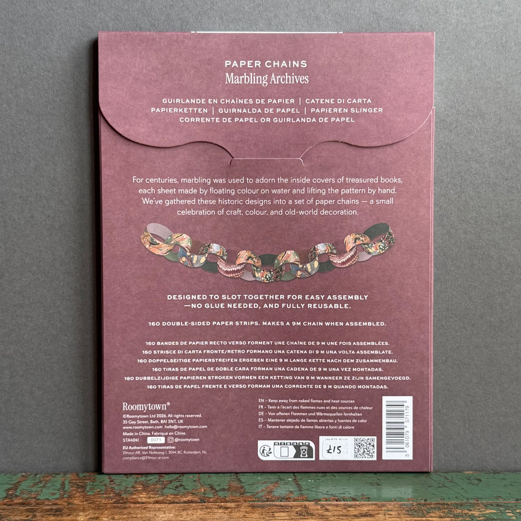 Paper Chains - Marbling Archives