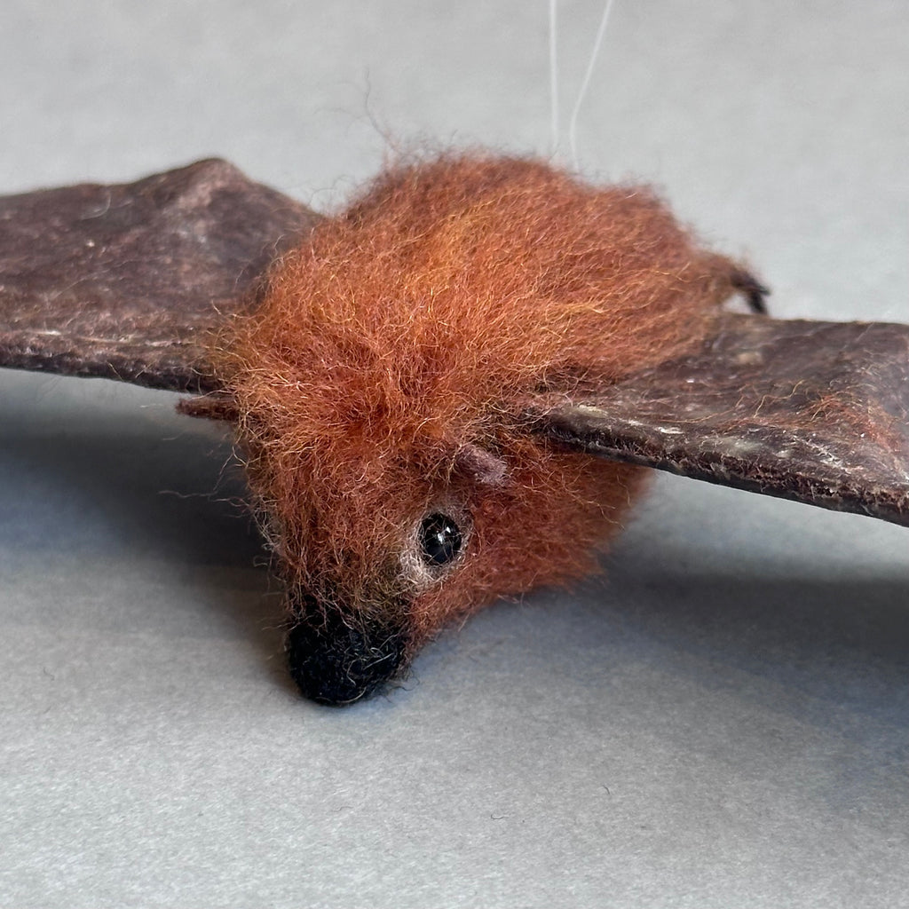 Needle Felted ‘Pippistrelle Bat’ #A
