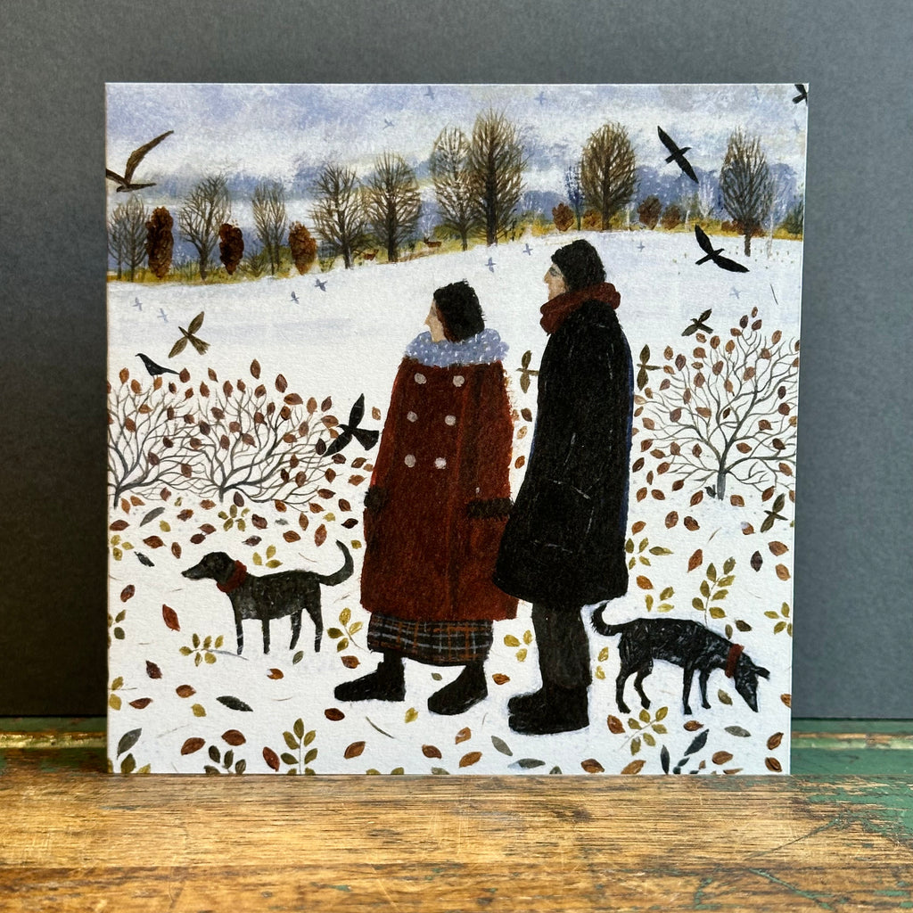 Green Pebble G/Card - Dee Nickerson - Out With The Dogs