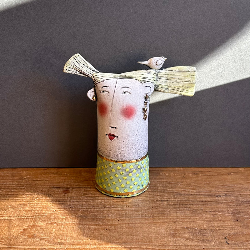 Small Figure #3 'Betty with Babe'