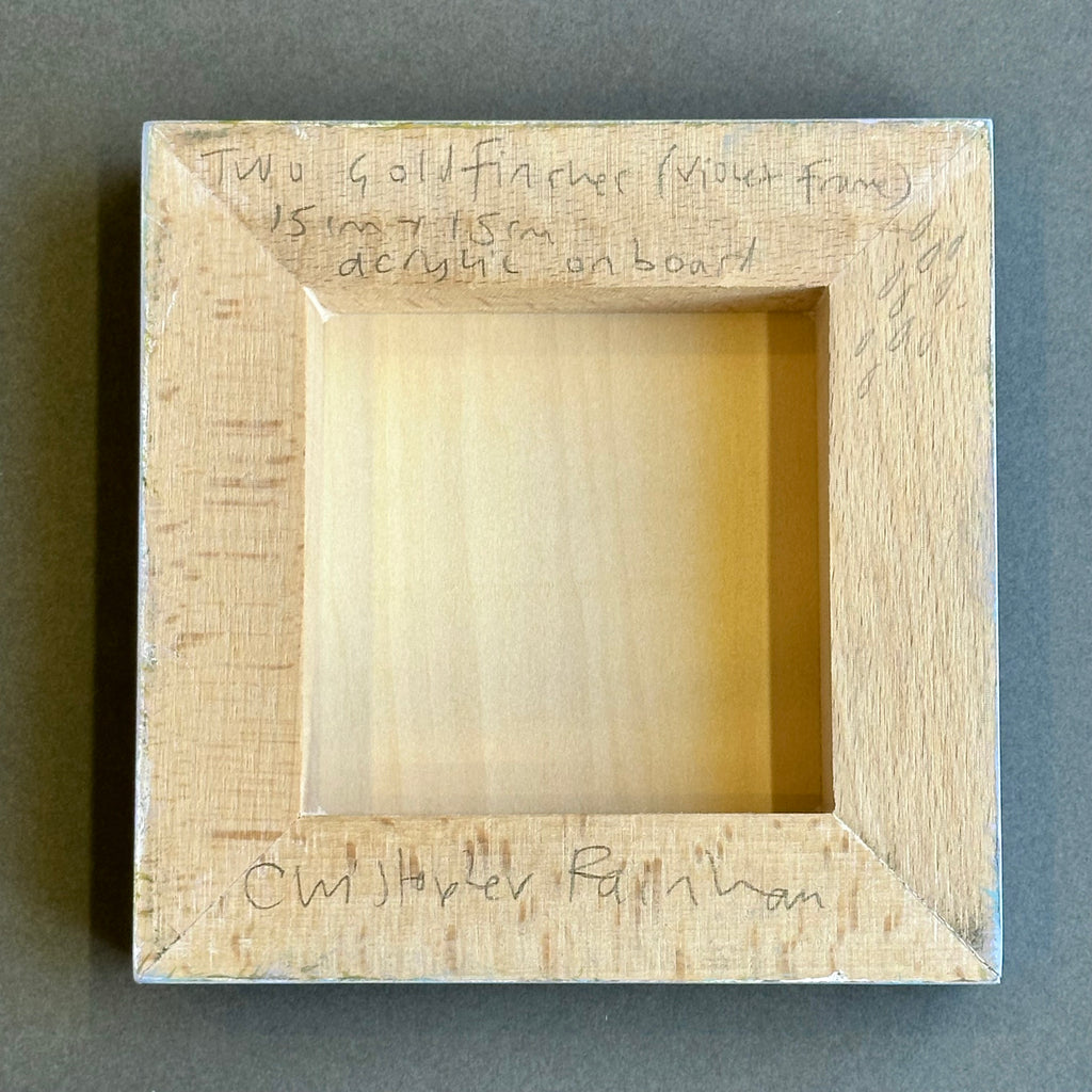 Acrylic on Board - ‘Two Goldfinches’