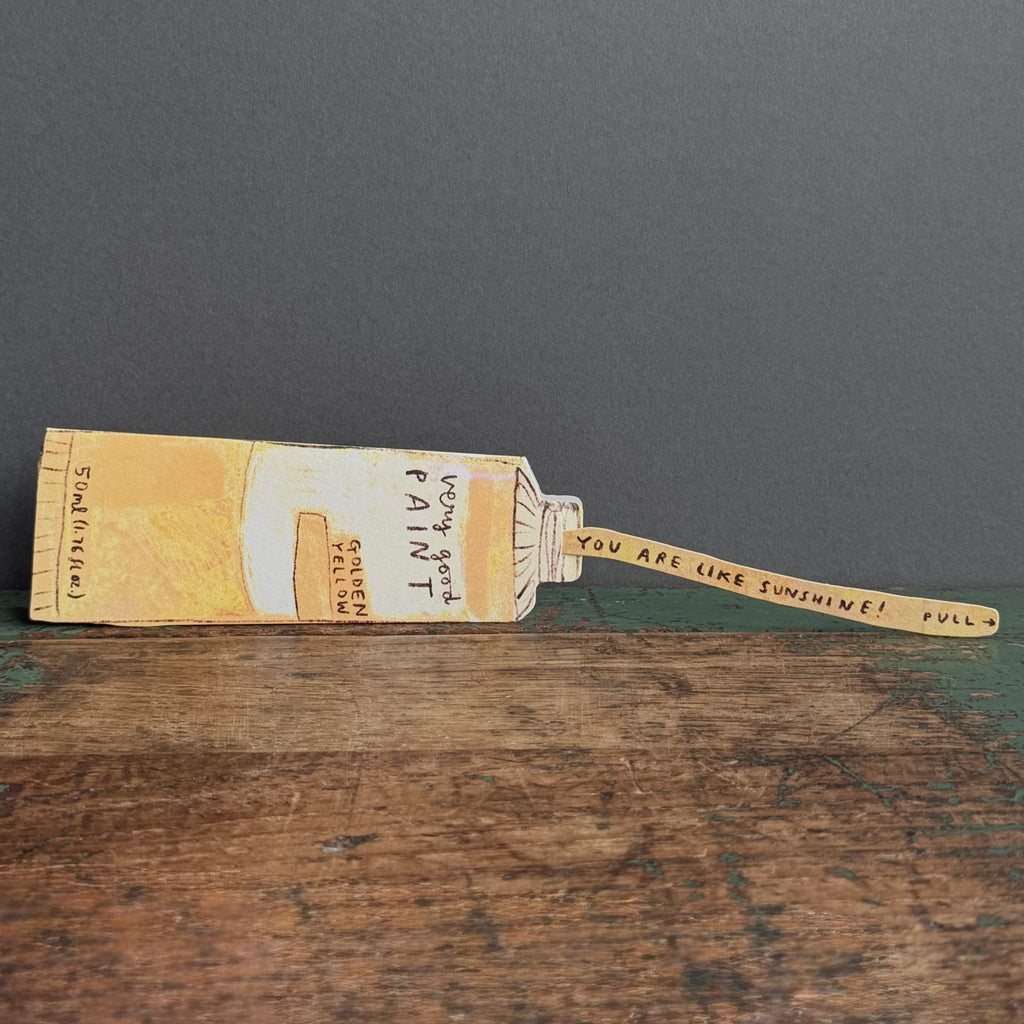G/Card - Laura Skilbeck - Golden Yellow Paint