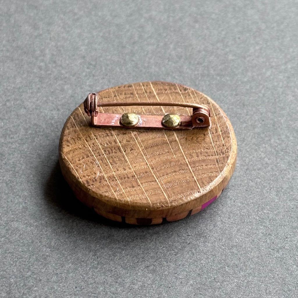 Round Pencil Brooch