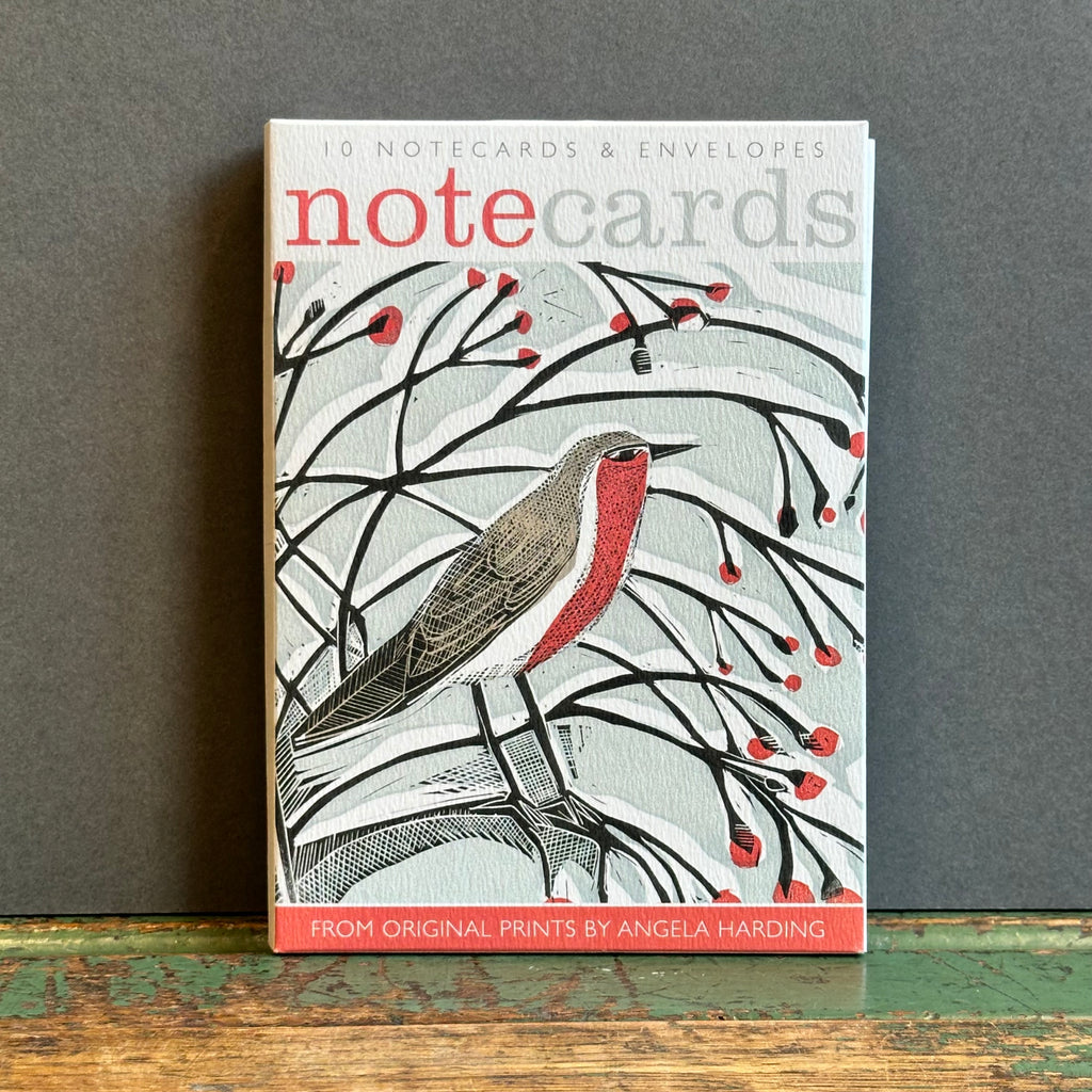 Notecards - Angela Harding - Bringing Back The Tree/Winter Thrush