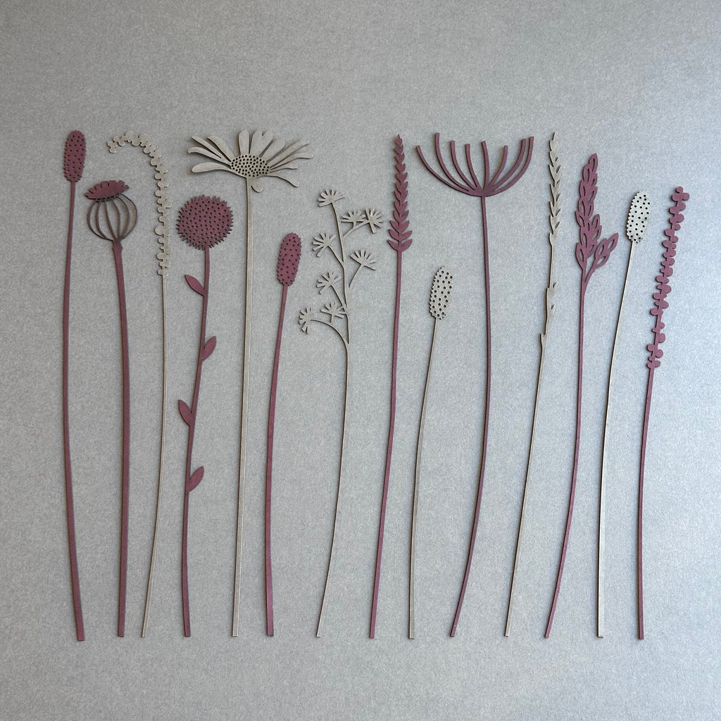 Paper Posy - Set of 14 - Two Colours