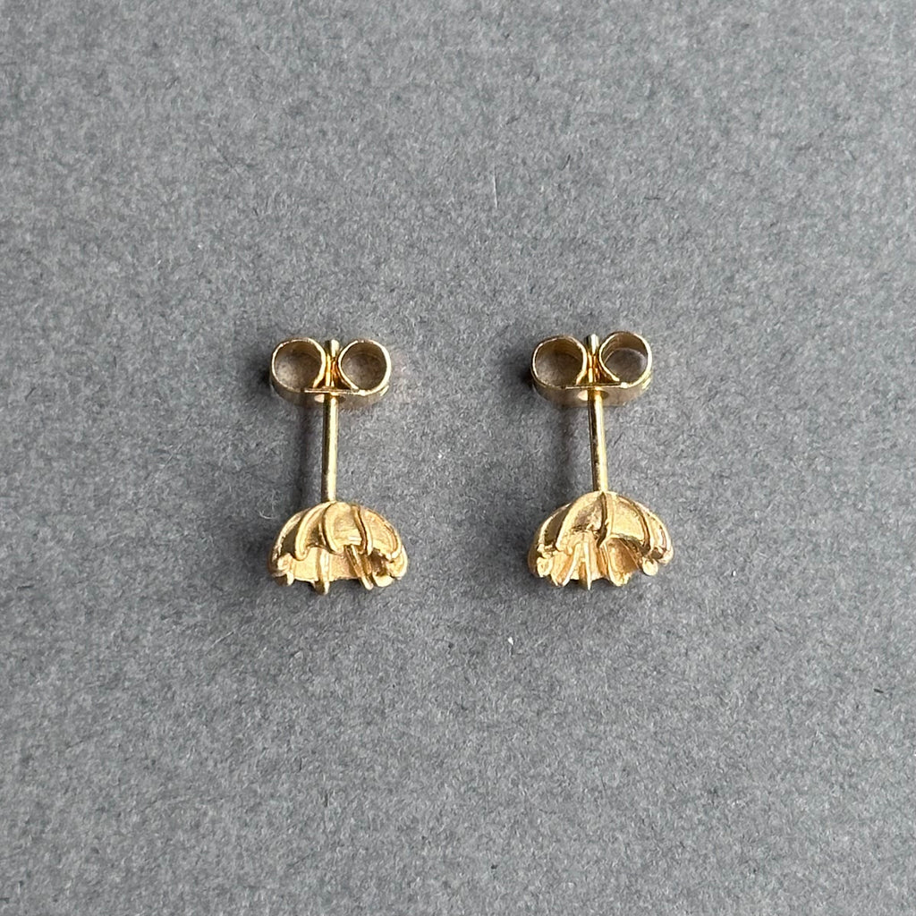 Poppy Seed Studs - Silver Gilt