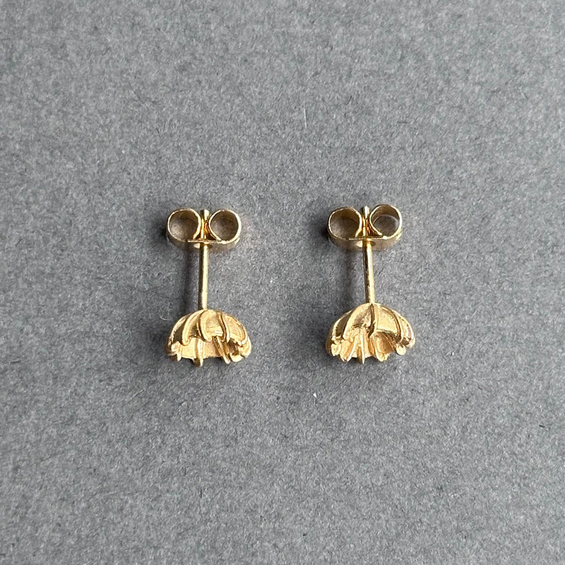Poppy Seed Studs - Silver Gilt