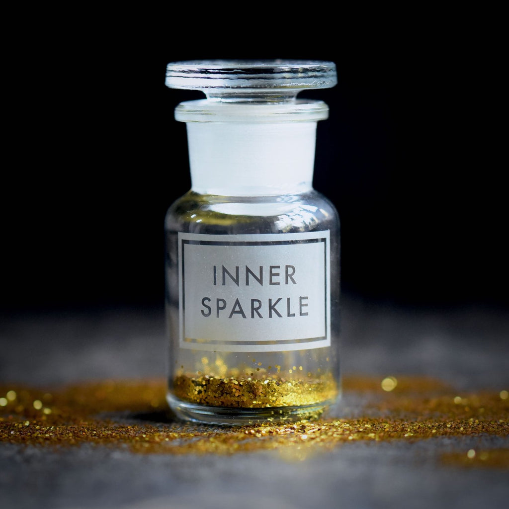Etched Apothecary Jar Mini