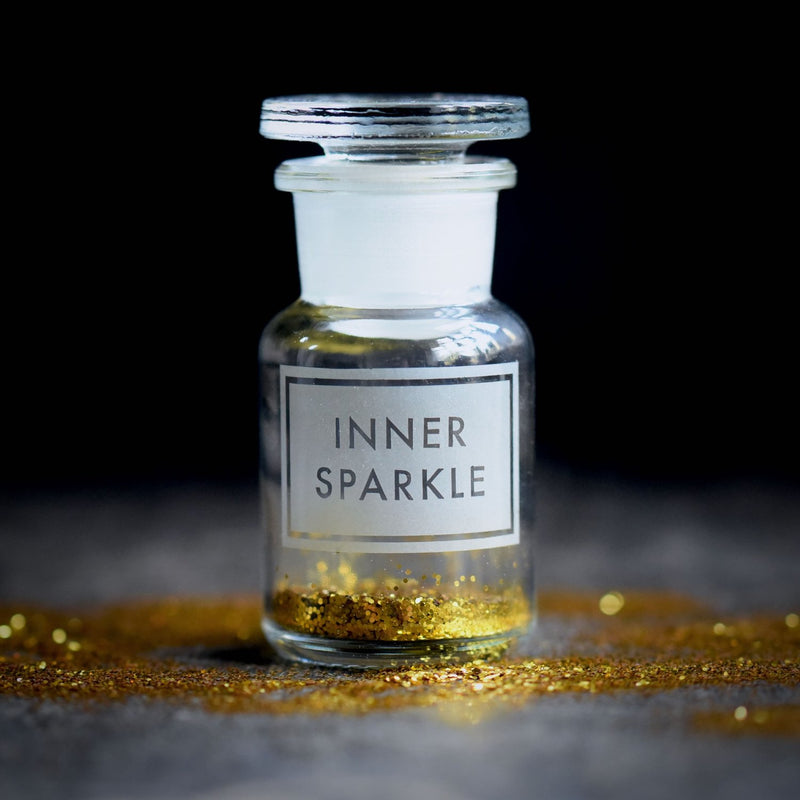 Etched Apothecary Jar Mini