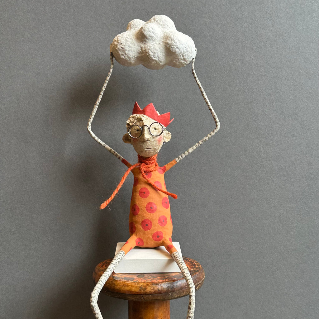 Paper Mache Sculpture ‘Robin’