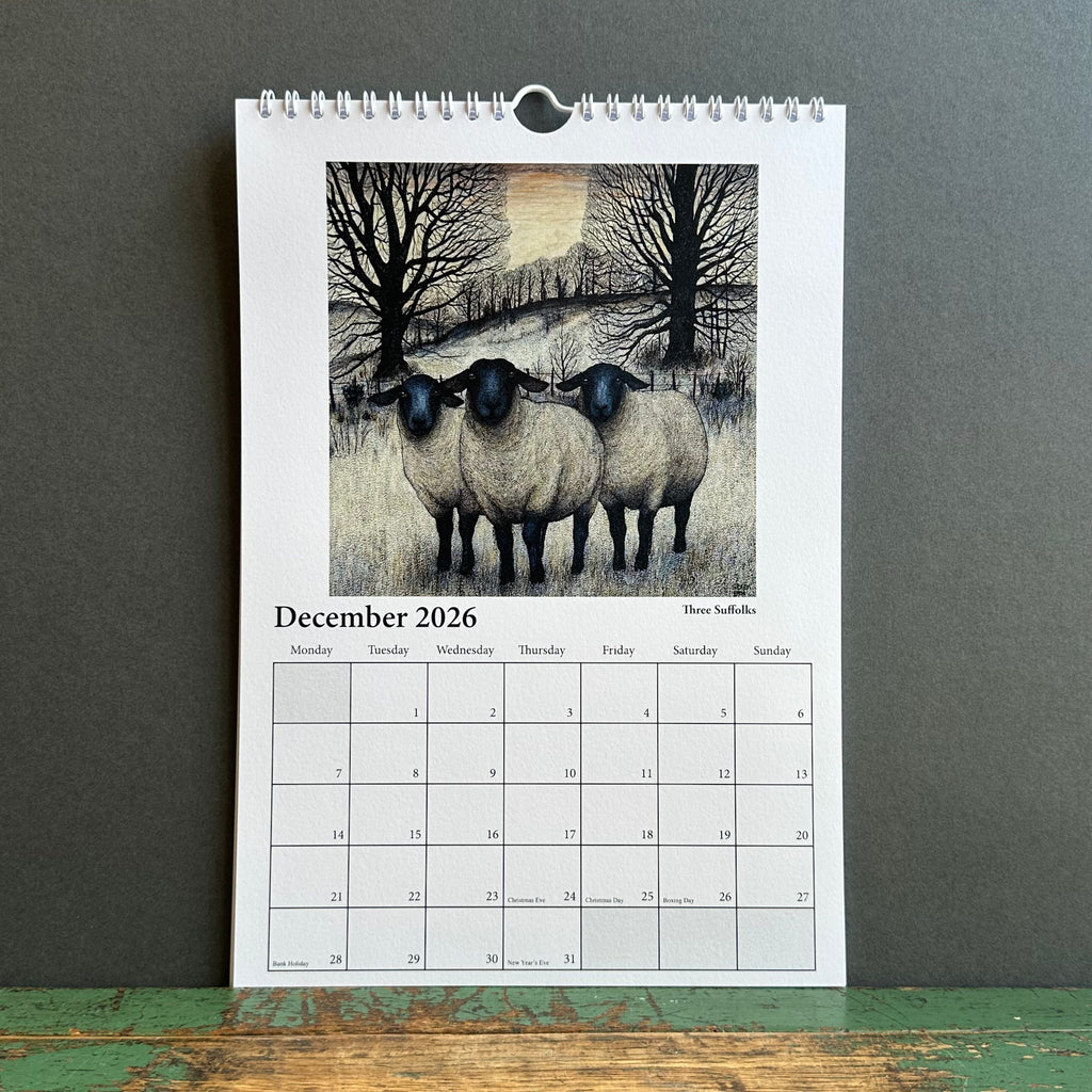 Calendar 2026 ‘Seren Bell’