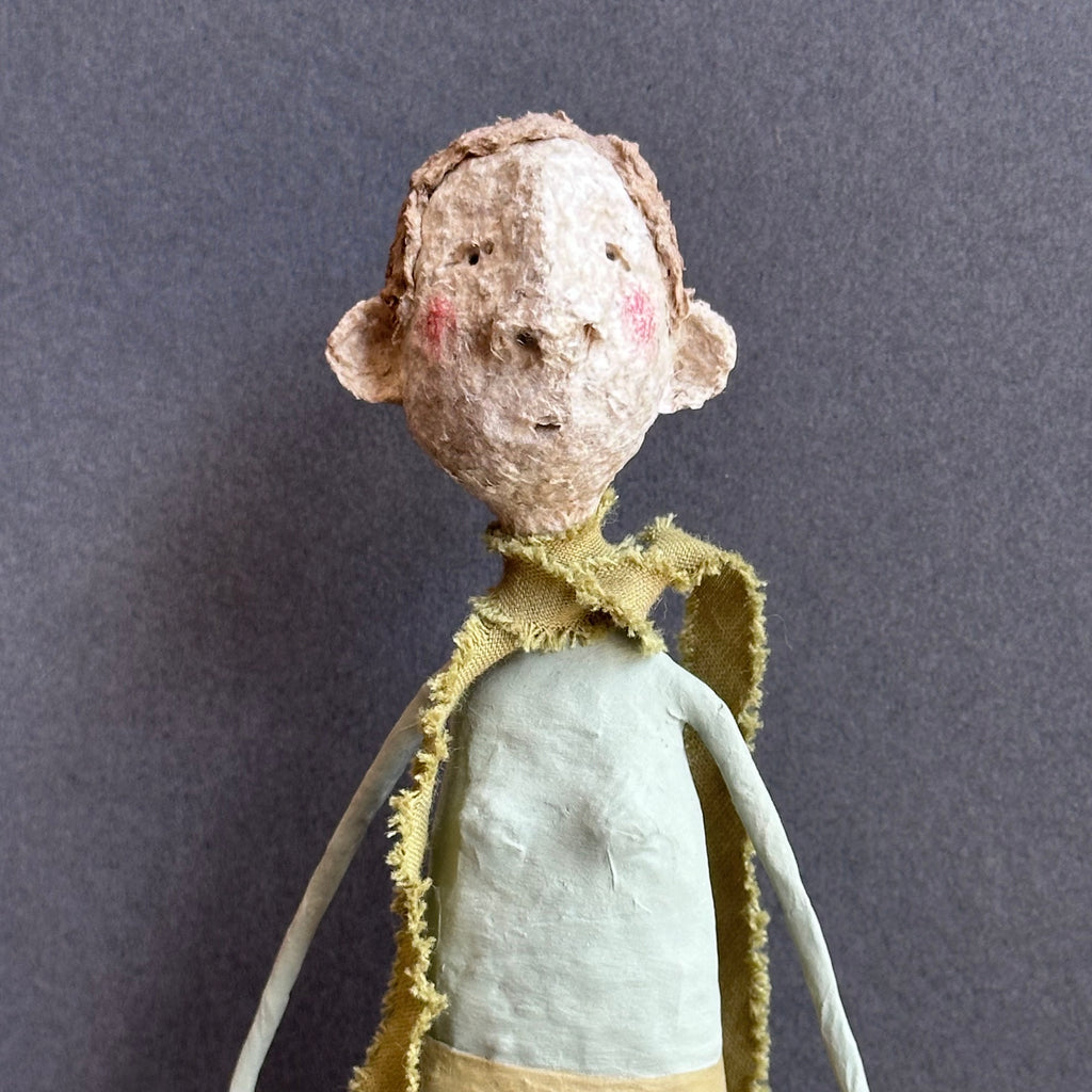 Paper Mache Sculpture ‘Eve & Soloman the Dog’
