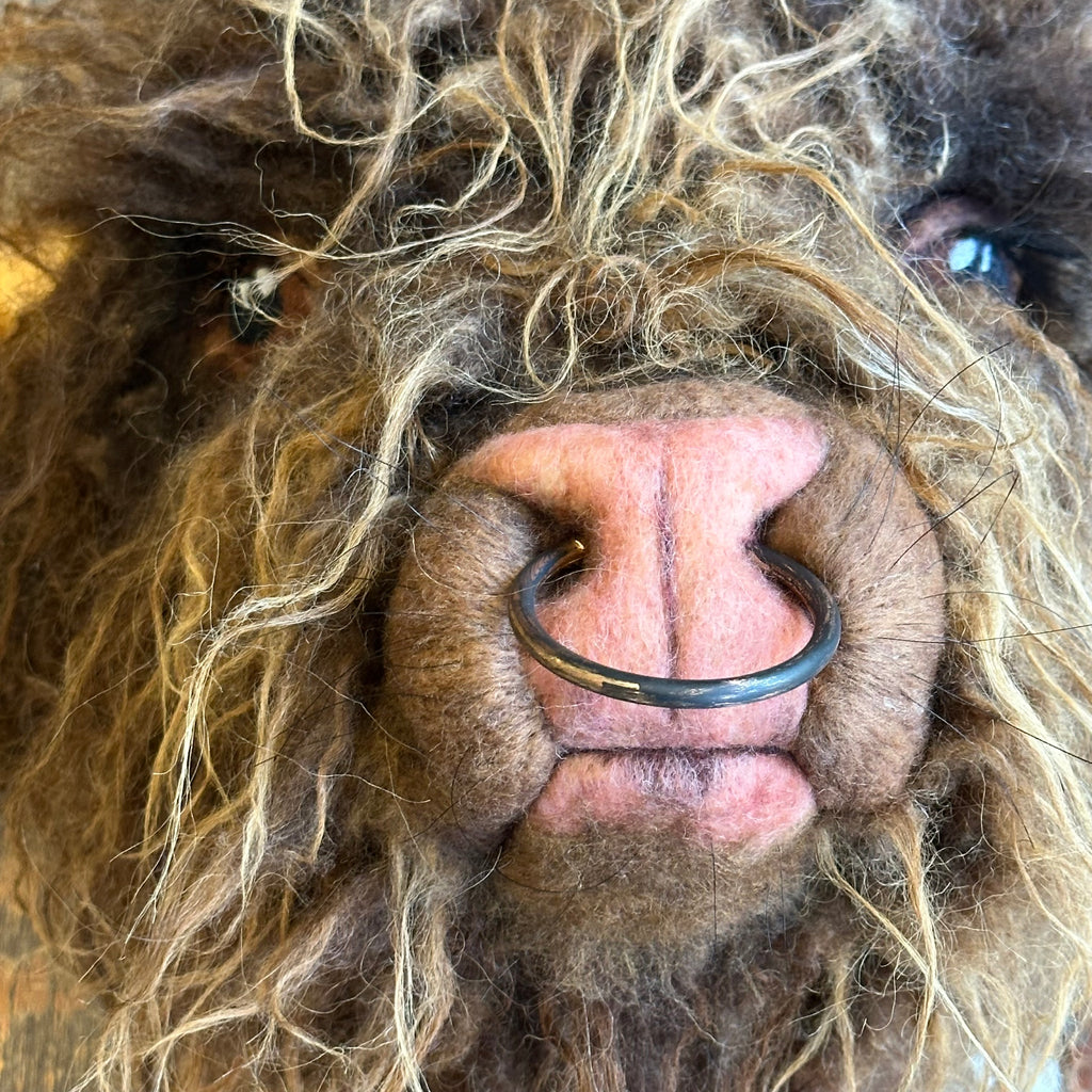 Needle Felted Highland Cow ‘Hamish’