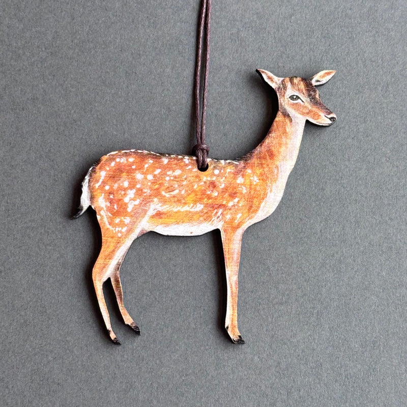 Wooden Decoration - Fawn