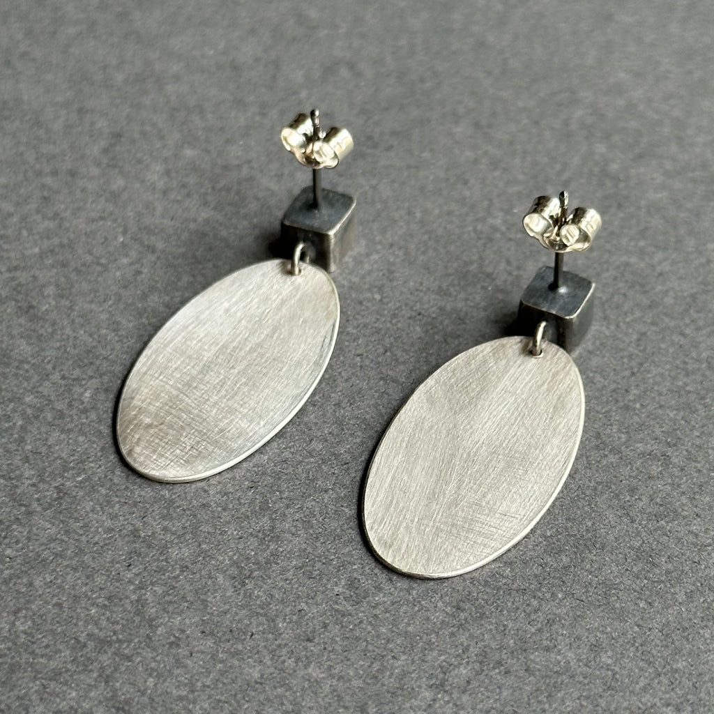 Earrings Collage Drop Studs