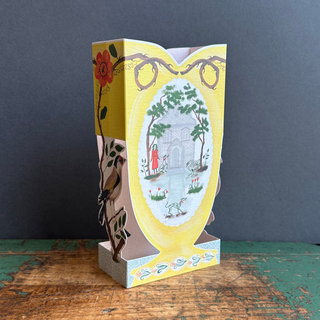 Die-Cut Card - Polly Fern - Finches and Folly