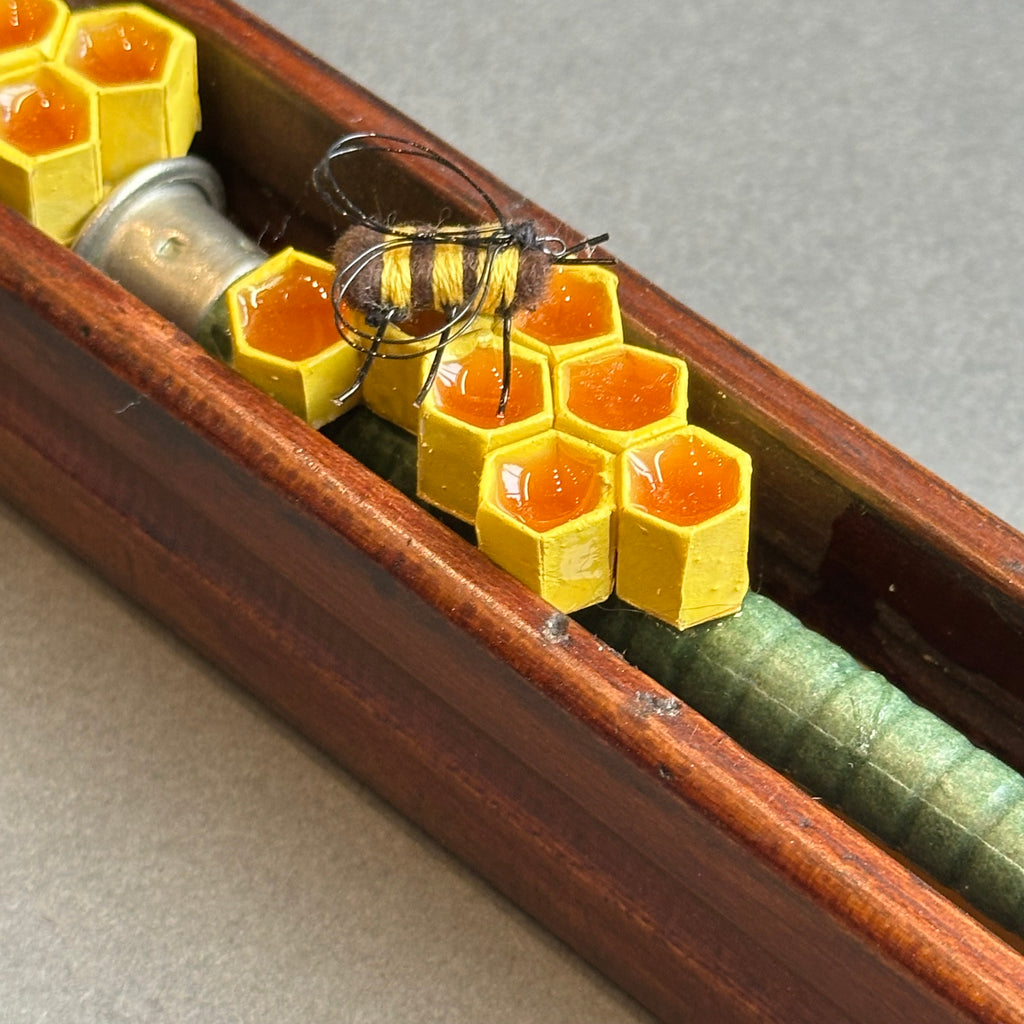 Mixed Media Wild Hive Shuttle #409