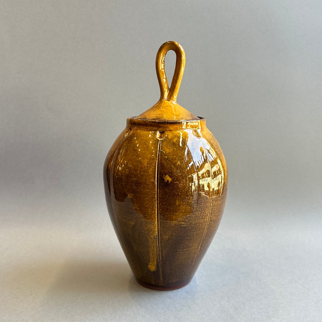 Medium Ginger Jar - Honey