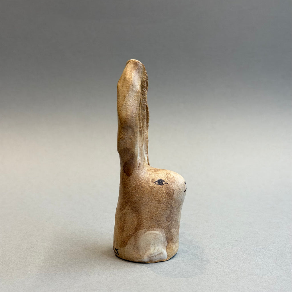 Stoneware Rabbit Head #A